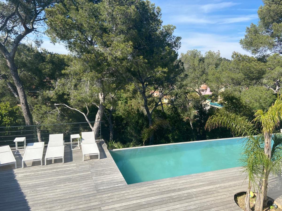 Cabanon La Calanque Du Peninsula Hotel Le Pradet Kültér fotó